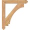Ekena Millwork Imperial Arts & Crafts Smooth Bracket, Western Red Cedar, 3 1/2"W x 28"D x 32"H BKT04X28X32IMP03SWR - alternate 3
